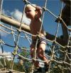 Simon on the ropes